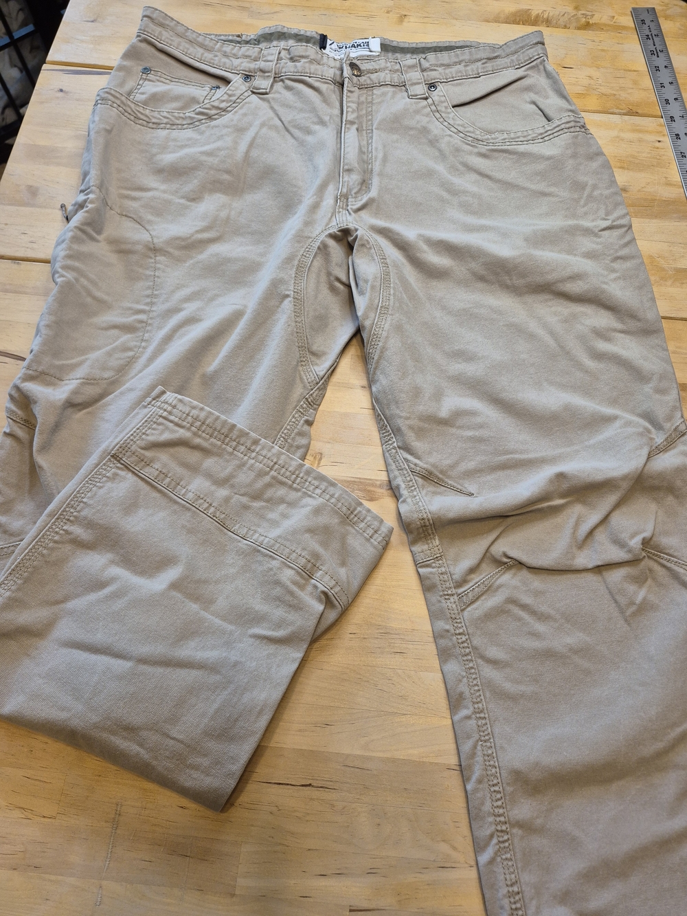 Mountain Khakis Men's Light Tan Work Pants 3487
